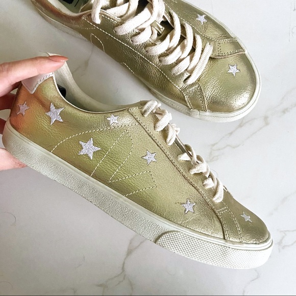 veja gold star sneakers
